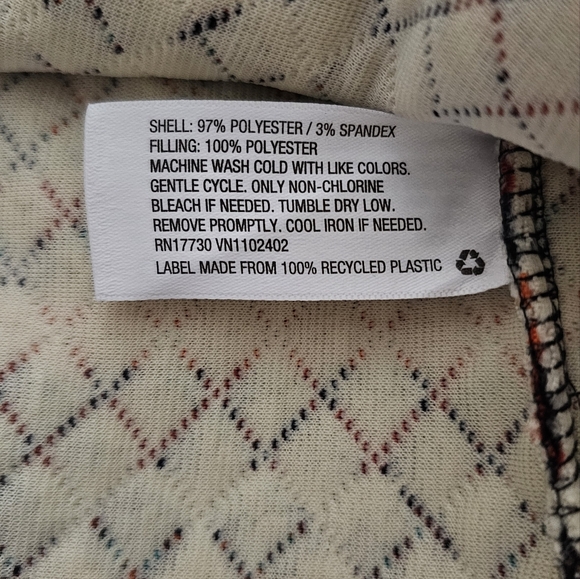 Xhilaration Women's/Junior's Short Pleated Front Aztec Fall Colored Skirt - Picture 3 of 3